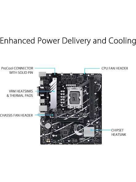 Asus Prime B760M-K D4 Motherboard-1