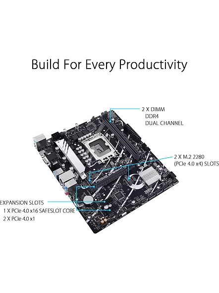 Asus Prime B760M-K D4 Motherboard-3