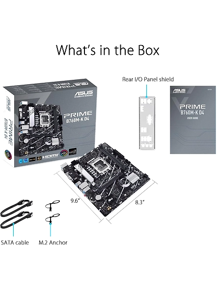 Asus Prime B760M-K D4 Motherboard-4