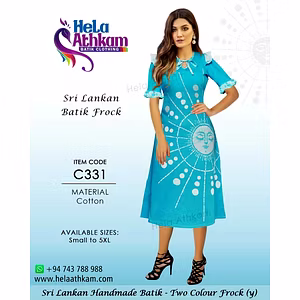 Sri Lankan Batik Frock – C331
