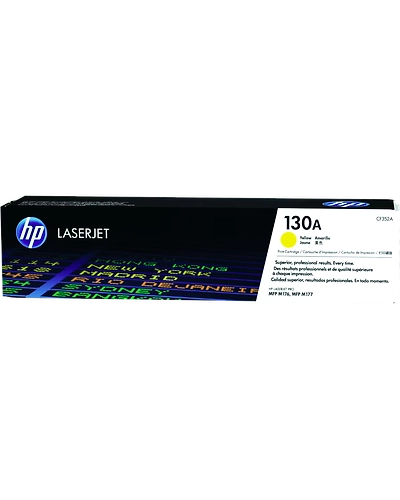 HP 130A Yellow Original LaserJet Toner Cartridge-CF352A