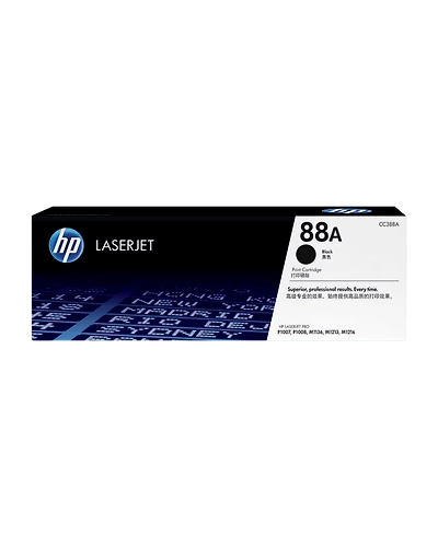 HP 88A Black Original LaserJet Toner Cartridge-CC388A