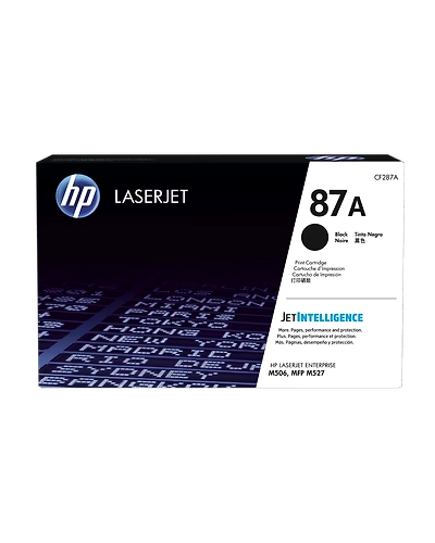 HP 87A Black Original LaserJet Toner Cartridge-CF287A