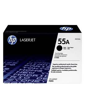 HP 55A Black Original LaserJet Toner Cartridge