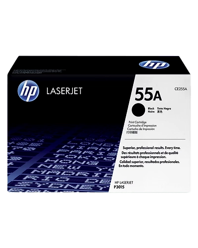 HP 55A Black Original LaserJet Toner Cartridge-CE255A