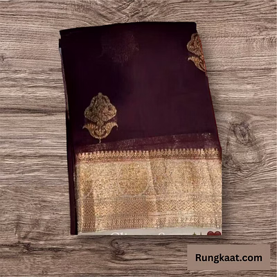 pure kora organza banaras handloom saree