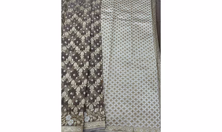 Banarasi Kora Cotton Handloom Saree