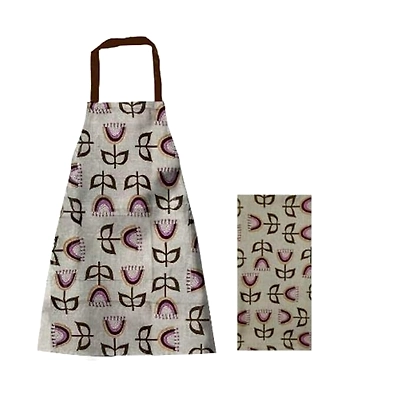 Recycled Cotton Floral Design (Set of 2 Ovenmitt)-12620460