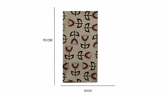 Recycled Cotton Floral design Set Of Kitchen Tea Towel & Apron