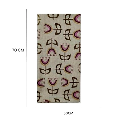 Recycled Cotton Floral Design (Set of 2 Ovenmitt)-2