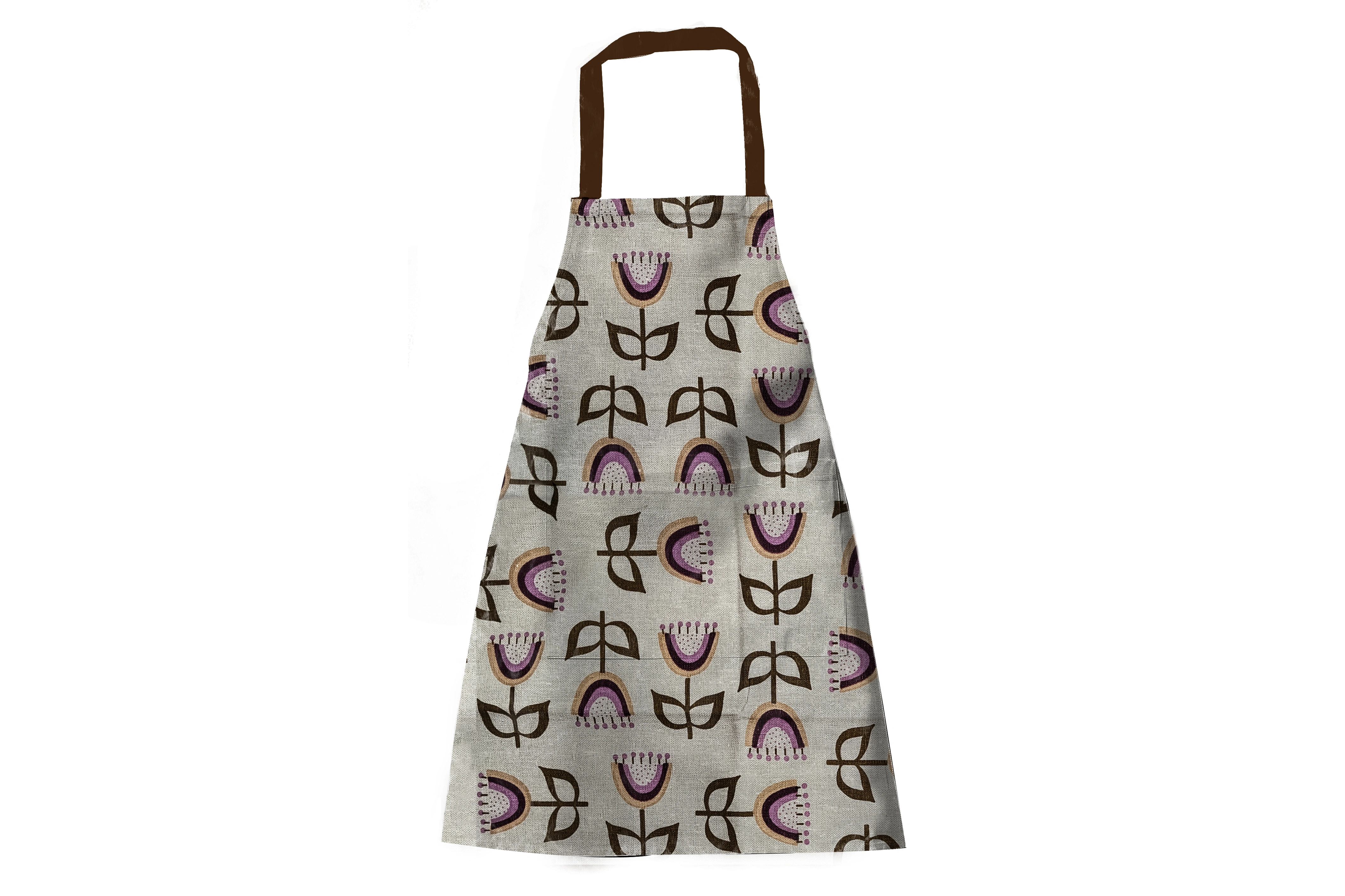 Recycled Cotton Floral design Kitchen Apron-12620480