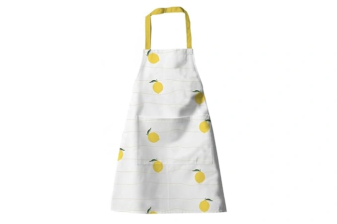 Recycled Cotton Lemon Design Kitchen Apron-12620490