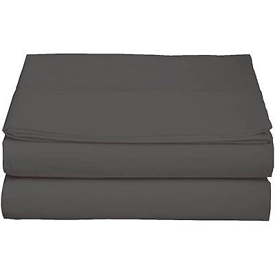 Attica Tracery Premium Cotton Bedlienen Set in Double Size  in Dark Grey (108-2