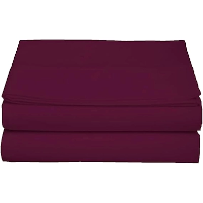 Attica Tracery Premium Cotton Bedlienen Set in Wine (108-2