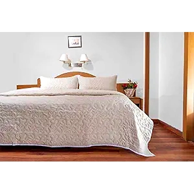 100 % Hemp Quilted Bedspread-12622540