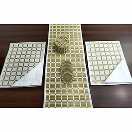 natural fibre table runner