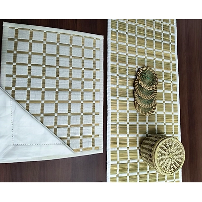 Natural Fibre Table Runner-1
