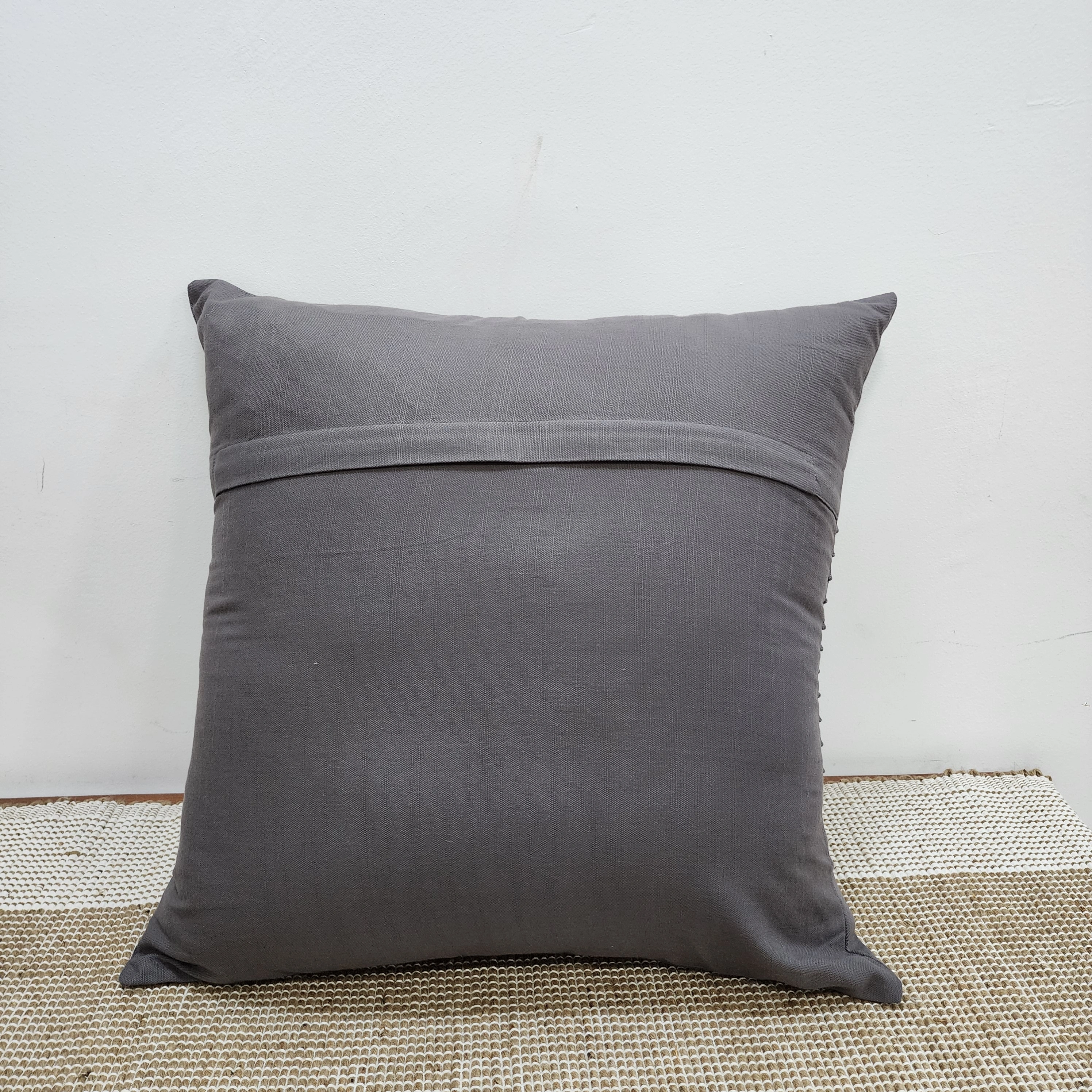 Duck Grey Color Cotton Duck Cushion Covers Set-3