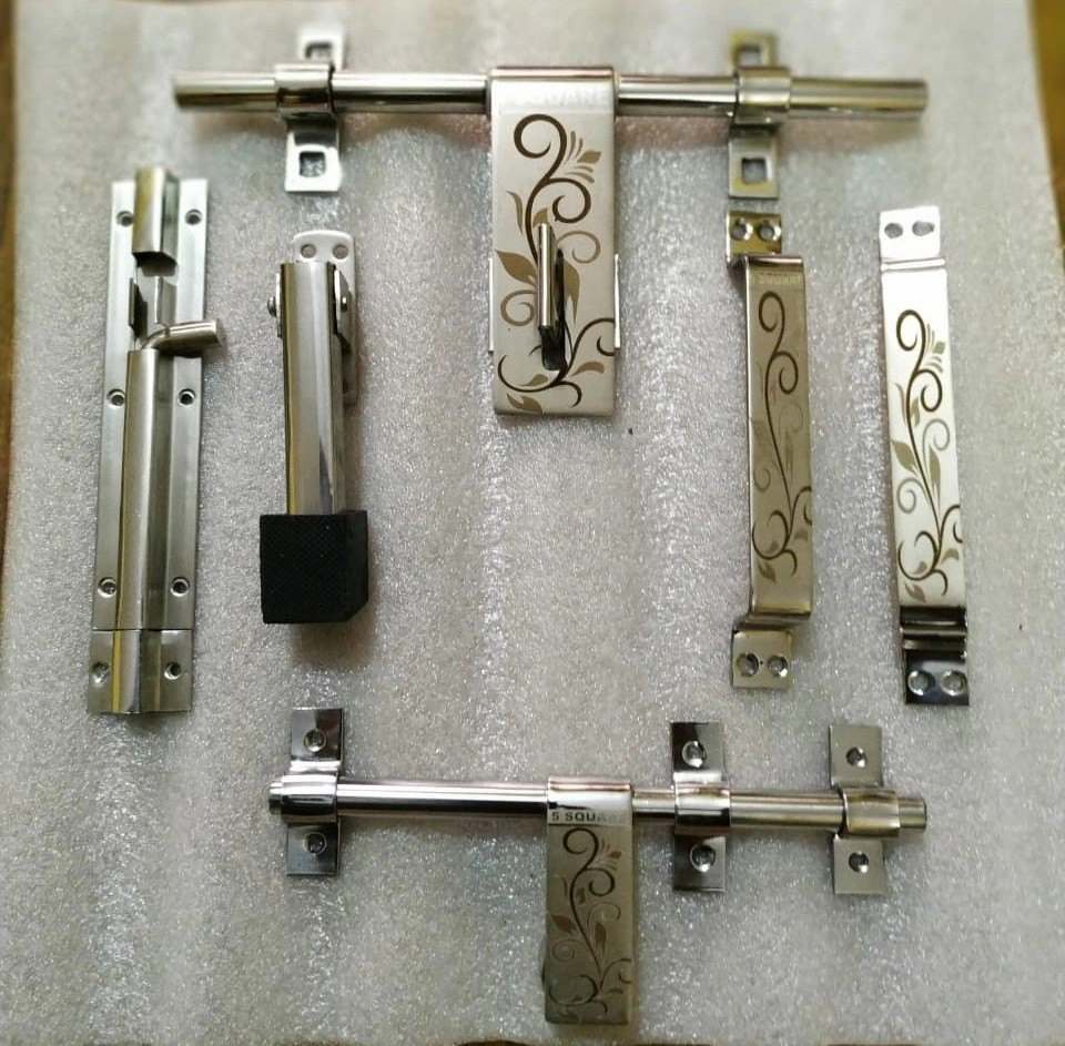 Antque Steel door kit-4