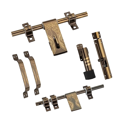Steel antique door kit-4
