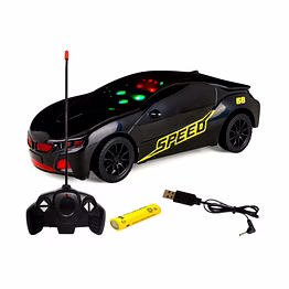 remote control high speed car - abs - speed 68 - 40mhz - 3d lights