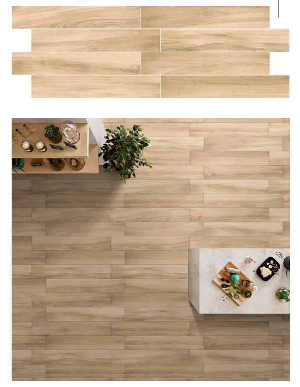 200cm X 1200cm WOODEN PLANK TILES-12348264