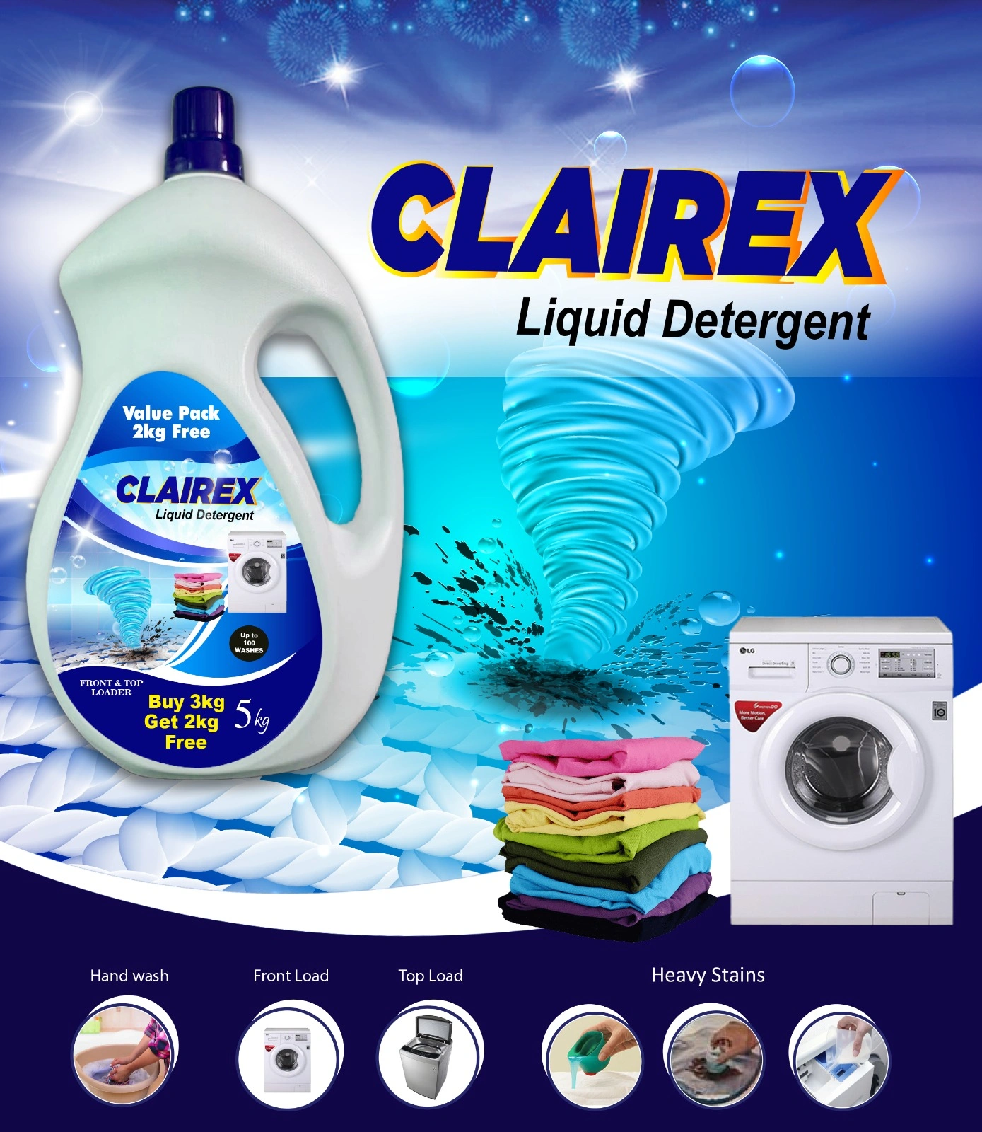 CLAIREX Gel Detergent-3