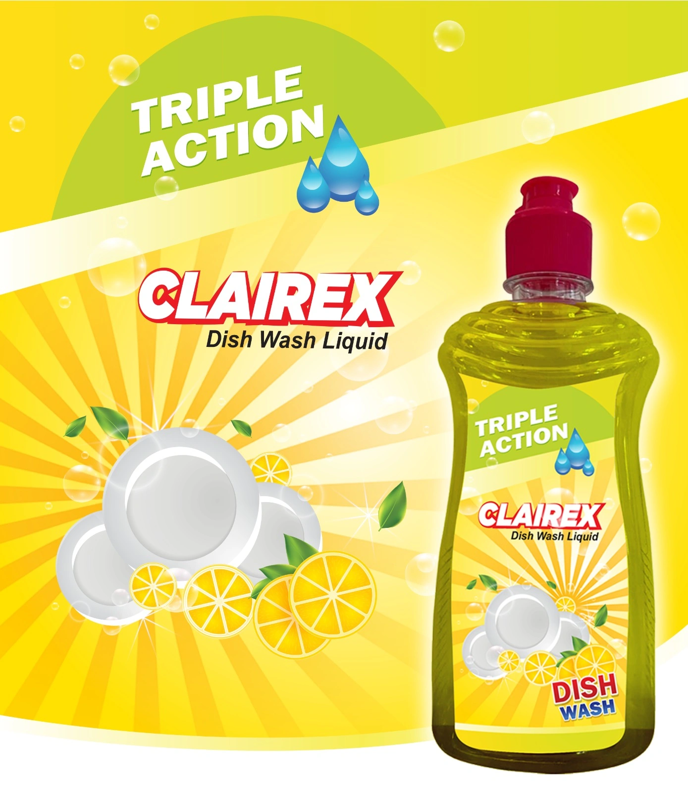 CLAIREX Dish Wash Liquid-3