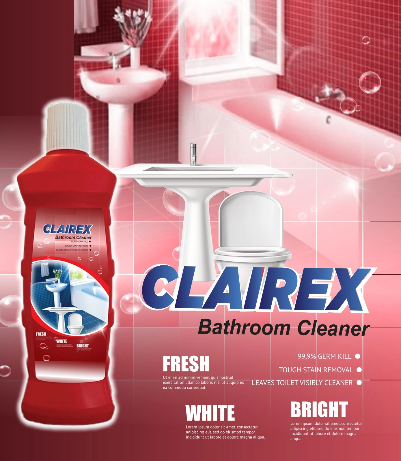 CLAIREX Bathroom Cleaner-4