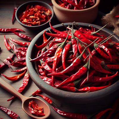 dry red chilli