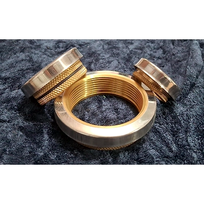 Brass Female Adapter with steel cap-1