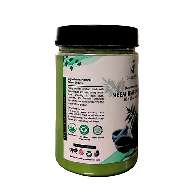 Naturex Pure Neem Powder - Solar Dried-1
