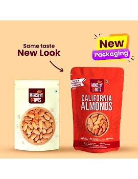 Ministry Of Nuts Premium California Almonds | Premium Badam Giri | High in Fiber &amp; Boost Immunity | Real Nuts | Gluten Free (Almonds 500G)…-4-sm