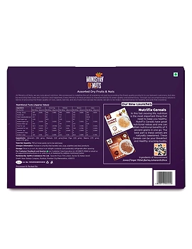 Ministry Of Nuts Family Pack Of 5 Premium Dry Fruits Almonds 150g, Dried figs 125g, Walnuts 125g, Raisins 175g, Dates 175g in Different Combos Total 750g-1-sm