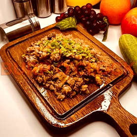 Beef & mushroom fried rice