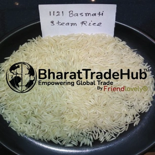 1121 White Steam Basmati Rice