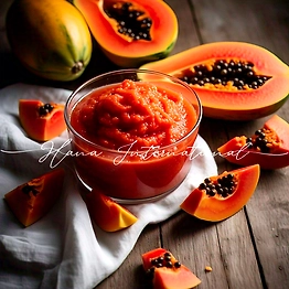 Red Papaya Pulp / Puree
