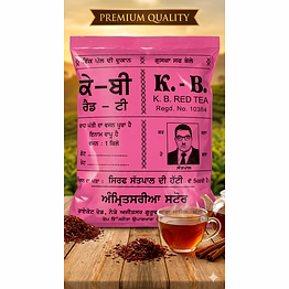 k.b red tea