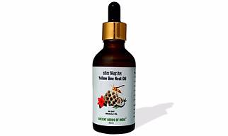 Yellow bee nest oil for Hair Fall and Hair Regrowth | 90 Days Miracle Treatment For Alopecia