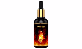 Ambri Tila Men Massage oil for Increase organs size and made with 50+ Indian Herbs