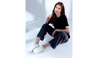 Women's Solid Oversized T-shirt