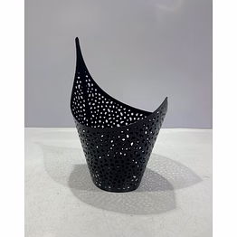 laser cut candle holder in unique shape