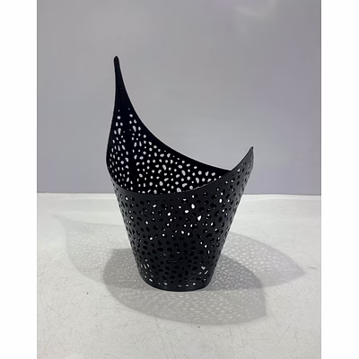 laser cut candle holder in unique shape