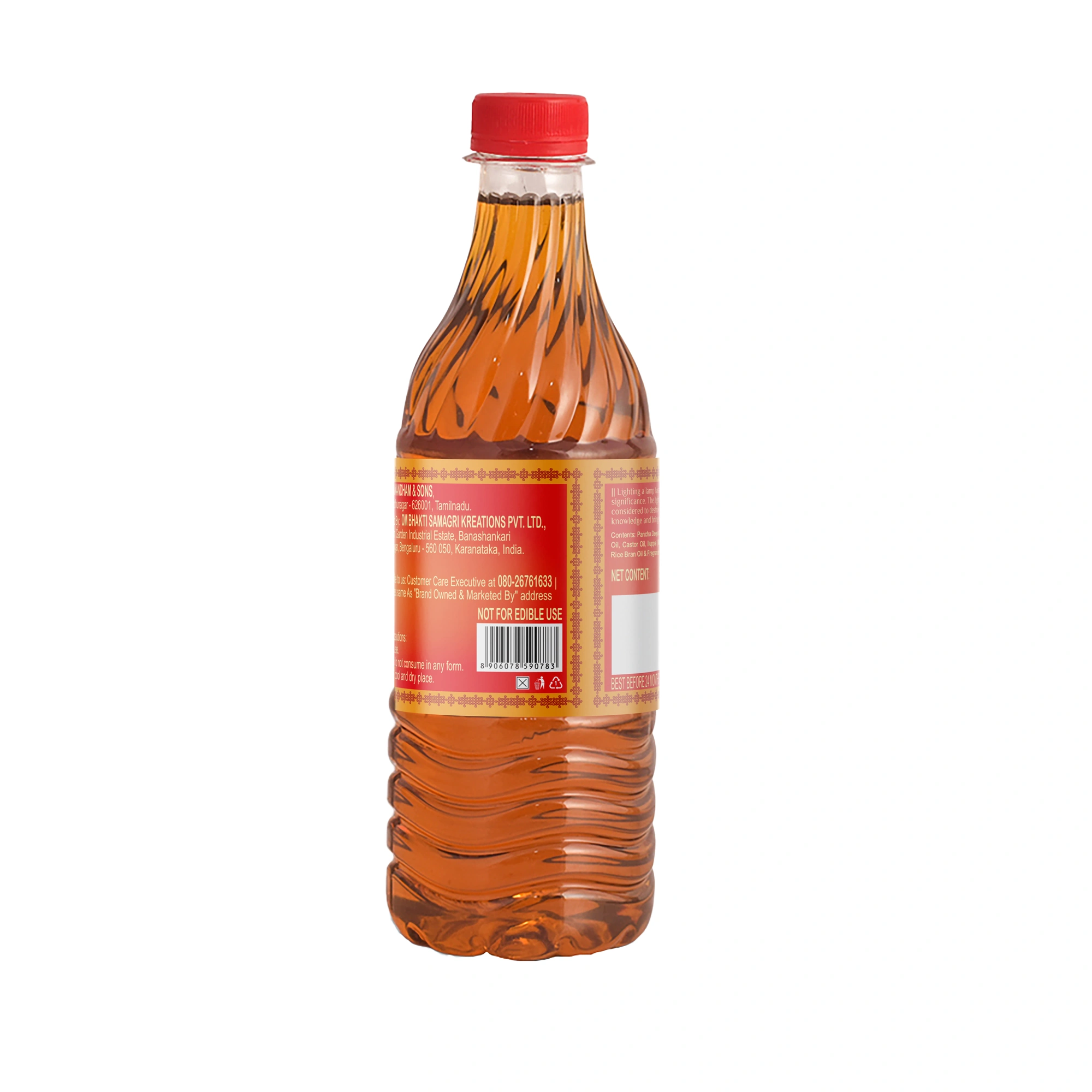 OM Bhakti Pancha Deepa Oil (500 ML)-2