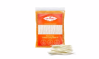 Cotton Long Batti 75NOs 5″ (inches)