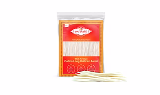 Cotton Long Batti 100N 7″ (inches)
