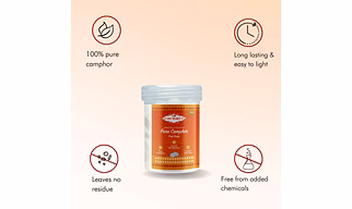Pure Camphor (Small) for Puja 75 N