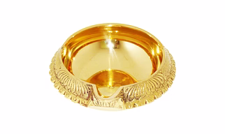 OM Bhakti Brass Kuber Deep - Medium (Heavy) 1 Pc