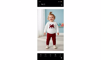 Trendy kids clothing