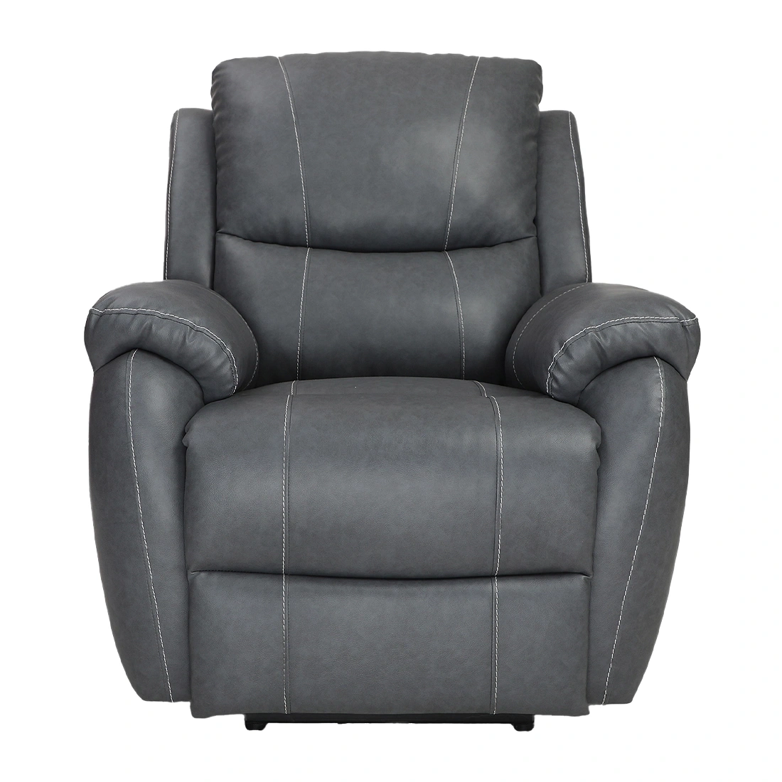 Recliners India Single Seater Recliner Sofa - Lite (Color: Grey)-6